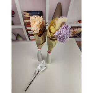 Beautiful Flower Display with Ceramic Vases